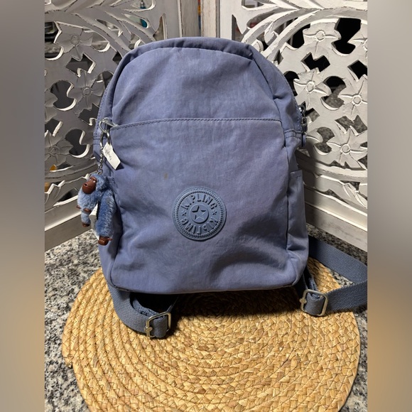 Kipling Dusty Blue Backpack - Picture 2 of 13